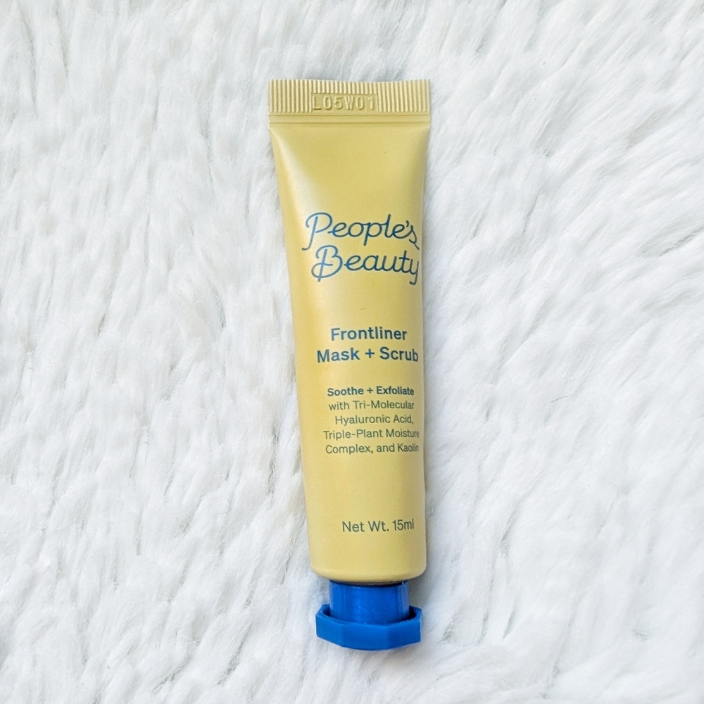 💮3/$20💮 Mini People's Beauty Frontliner Mask + Scrub